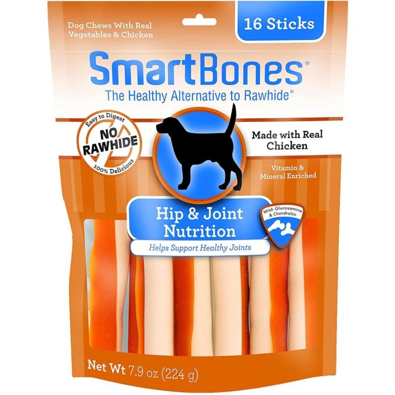 SmartBones Hip & Joint Care Treat Sticks for Dogs - Chicken - 16 Pack - (3.75" Sticks) SmartBones Hip & Joint Care Treat Sticks for Dogs - Chicken - 16 Pack - (3.75" Sticks)