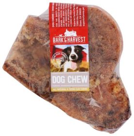 BARK AND HARVEST: Treat Dog Beef Knuckle Slice, 1 EA