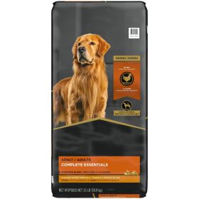 Complete Essentials for Adult Dogs Chicken Rice;  35 lb Bag (Size: 35 lbs)