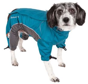 Helios Blizzard Full-Bodied Adjustable and 3M Reflective Dog Jacket (Size: Medium)