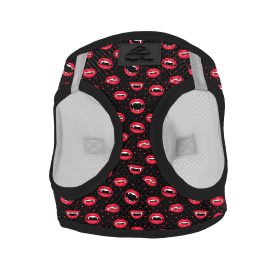 American River Choke Free Dog Harness Holiday Collection (Color: Vampire Kisses, Size: X-Large)