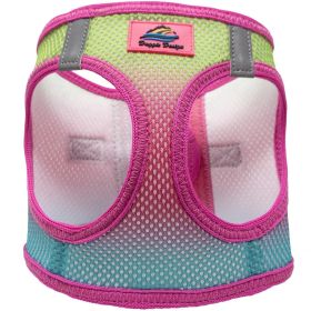 American River Choke Free Dog Harness Ombre Collection (Color: Cotton Candy, Size: 3X-Large)