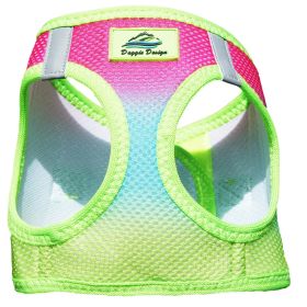 American River Choke Free Dog Harness Ombre Collection (Color: Rainbow, Size: 2X/3X-Large)