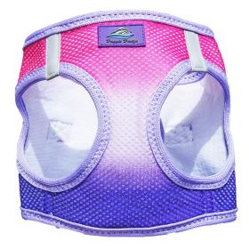 American River Choke Free Dog Harness Ombre Collection (Color: Raspberry Sundae, Size: X-Large)
