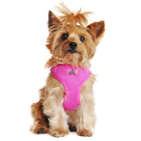 Wrap and Snap Choke Free Dog Harness by Doggie Design (Color: Raspberry Pink, Size: Large)